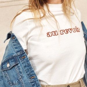 Madewell Au Revoir Tee size XXS